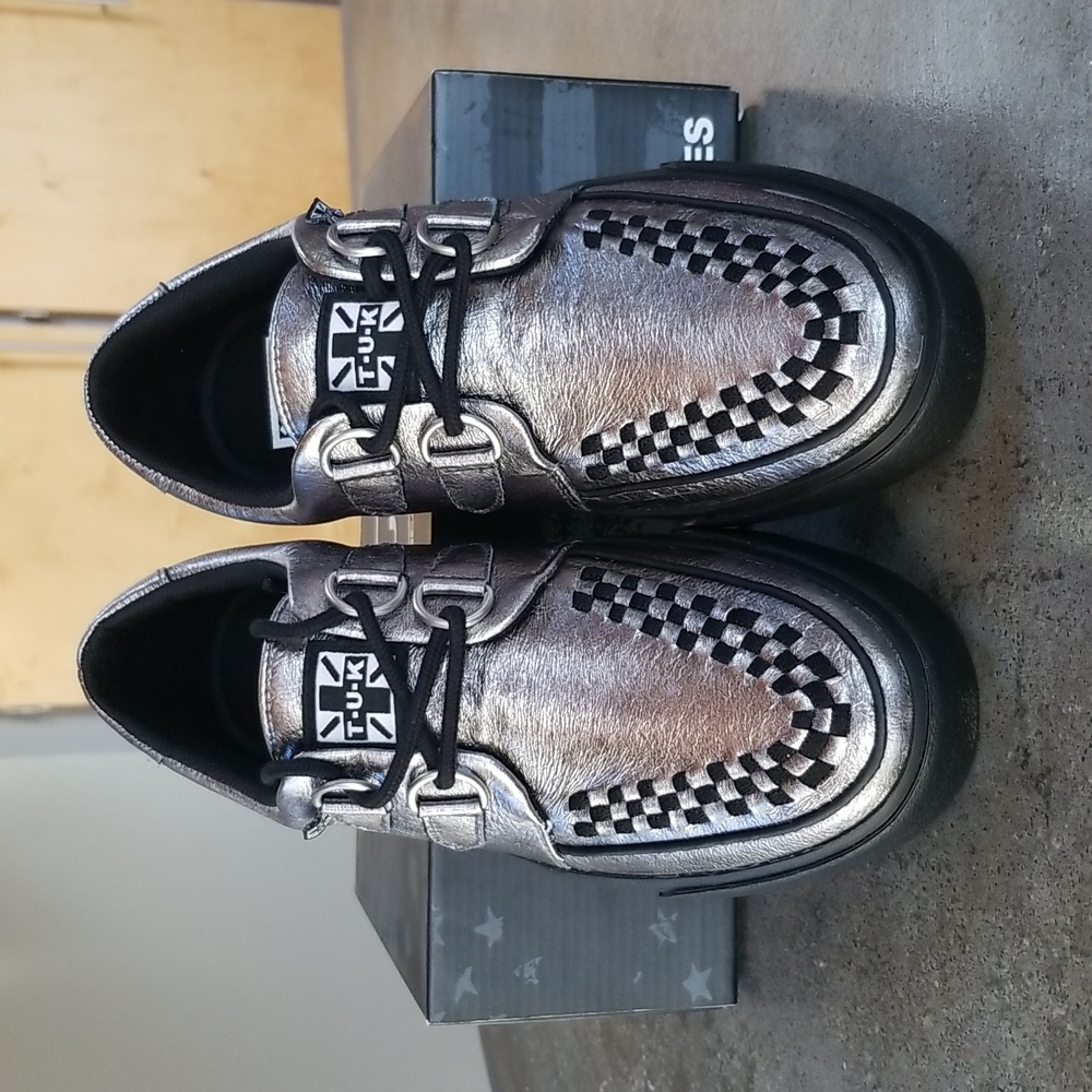 T.U.K. VLK D Ring Sneakers Graphite 38
